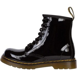 Dr. Martens Kids Glossy Black Boots